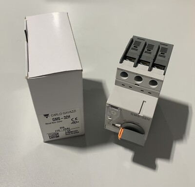 CARLO GAVAZZI GMS-32H / GMS-32H-22A Manual Motor Starter 22A *NEW IN BOX*