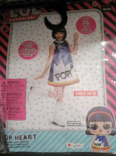 Halloween Niños Deluxe L.O.L. ¡Sorpresa! Vestido Disfraz Halloween Arte Pop S (4-6x)