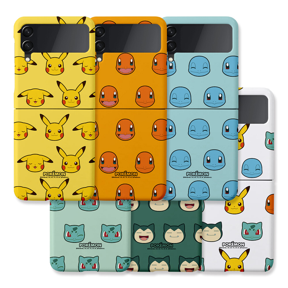 For Samsung Galaxy Z Flip4 /3 Authentic Pokemon Pikachu
