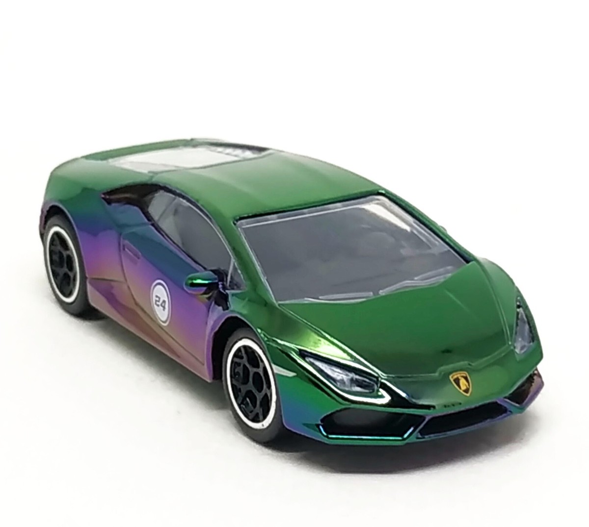 Majorette Lamborghini Huracan Avio 24 Collection Chrome Green 1:64