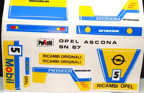 POLISTIL 1:24 SN 67 OPEL ASCONA - MINT & BOXED 40 - YEARS OLD! L2 - Picture 5 of 5