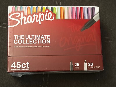 Sharpie The Ultimate Collection Permanent Markers - 45 Piece (25 Fine/20 Ultra)