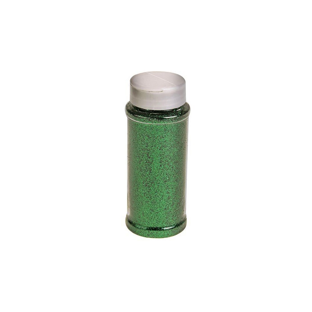 Flower Glitter 100g Bottle Green