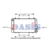 KüHler WasserküHler MotorküHler Passend FüR Skoda Felicia I 6U1 1.3 6U5 797