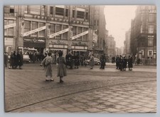 Hamburg - Winter-Schluß-Verkauf Teppich Schwabe Altstadt - altes Foto 1950er