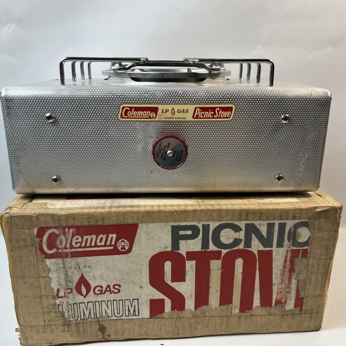 Vintage Coleman Picnic Single Burner Stove Model 5404-731 LP