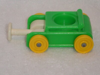 Fisher Price Green Wagon Fisher Price Little People Vintage Green