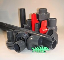 75 mm PVC  Solvent Weld PRESSURE Pipe Fittings, koi, pond, aquatics. 