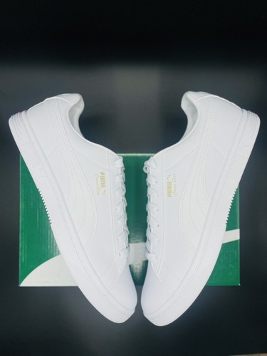 PUMA Court Star SL white gold Men's unisex Trainer size UK 8 US 9 EU 42 NEW - Picture 12 of 12