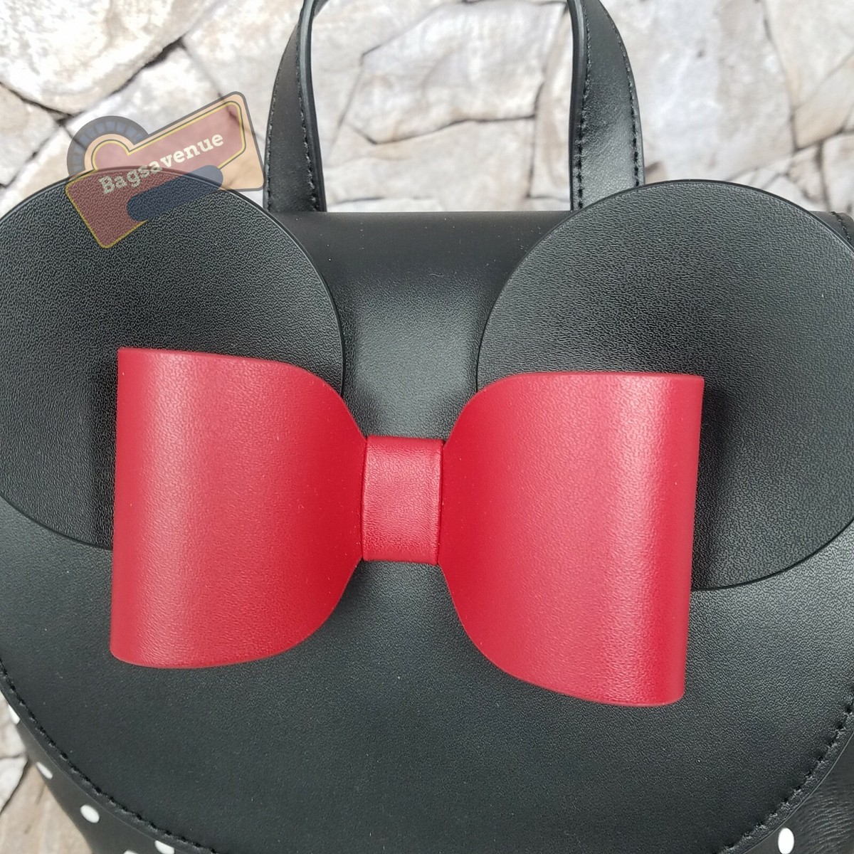 Authentic Disney x kate spade minnie mouse backpack Novelty Bag Purse BLACK Disney x kate spade minnie mouse backpack Novelty Bag Purse  main image 3