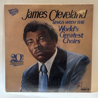 James Cleveland Sings With The World's Greatest Choirs (1980 2-LP Savoy) Sealed!