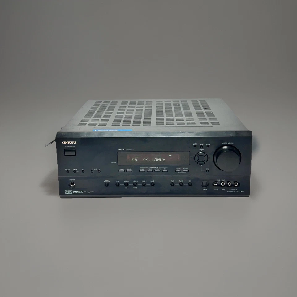 Onkyo TX-SR601 6.1 Surround Sound AV Receiver  Dolby Digital FM/AM Tuner  TESTED - Image 2 of 4
