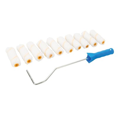 Silverline - Mini Roller Frame & 10 Sleeves - 100mm