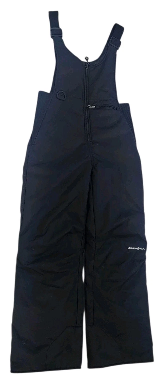 Outdoor Gear Youth Unisex Black Snow Ski Bib Overalls Size Medium