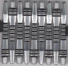 WINMAU TRIAD-X Short Black Aluminium Dart Shafts: 1 Set of 3