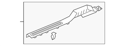 Genuine Volkswagen Door Sill Plate 5NN-853-369-F-ESE