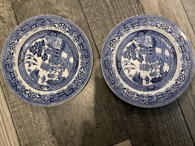 Blue Willow 6 1/2'' Brot & Butter Teller (2er Set) Beilagenteller