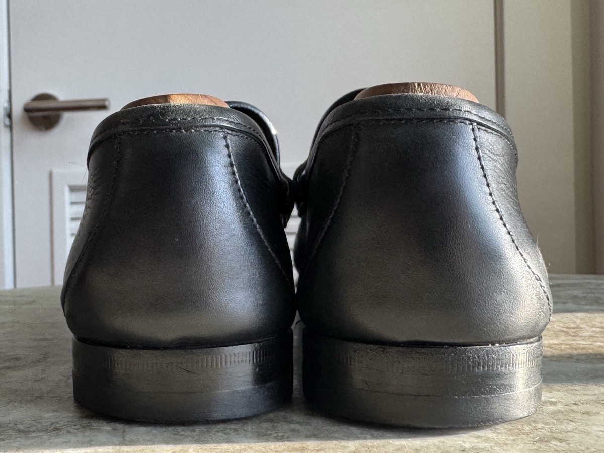 GUCCI 1953 Horsebit Leather Loafer Black Leather 9.5/10 US $1000 Brixton Jordaan GUCCI 1953 Horsebit Leather Loafer Black Leather 8/8.5 US  main image 2