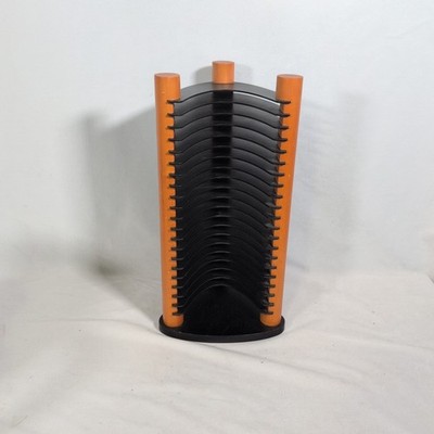 Vintage 20 CD Stackable Tower Rack Holder Organizer Retro 14x7 Atlantic 90s