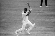 1983 English County Cricket Middlesex v Somerset Viv Richards of S- Old Photo