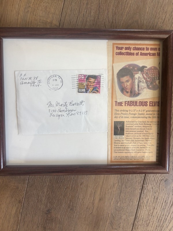 United States 29¢ Elvis Presley first ever post marked?