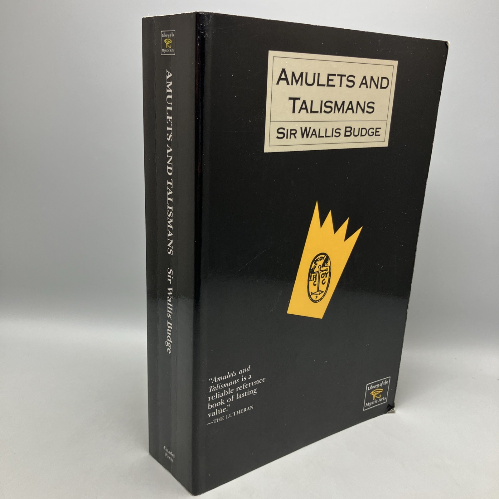 Amulets And Talismans By Sir Wallis Budge 1968 Paperback Book