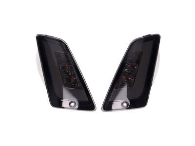 Vespa GTS 300 ie Touring Power1 LED Blinkleuchten Set vorne (smoky tint)