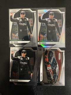 Kyle Busch 4 Card Lot NASCAR Prizm
