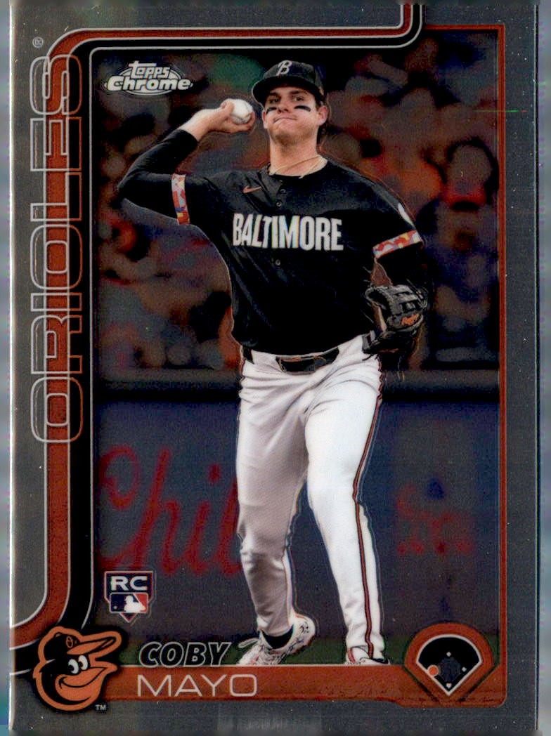 2025 Topps Chrome #120 Coby Mayo