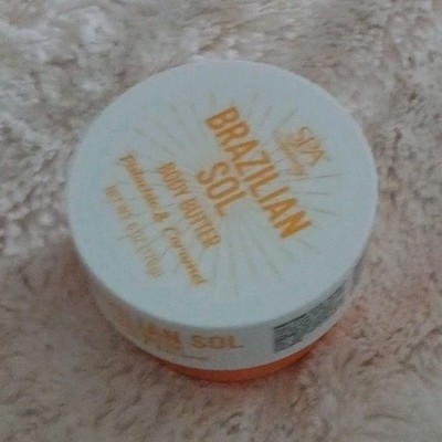 Spa Life Brazilian Sol Body Butter Pineapple & Coconut 1.7 fl oz