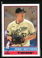 2025 Topps Heritage #309 Zebby Matthews