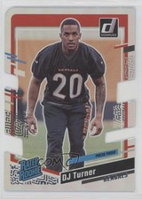 2023 Panini Donruss Rated Rookie Press Proof Silver Die-Cut /75 DJ Turner lz7