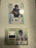2024 Leaf Trinity Ben Bryant Autos - 2 Cards - Both Gem Mint - NFL - Both #/d