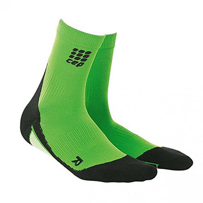 CEP Dynamic+ Short Cut Socken Herren Flash Green/Black Größe V / Flash Green/Black