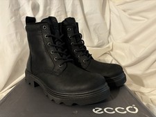 Womens ECCO  Grainer Nubuck Waterproof Lace-U...