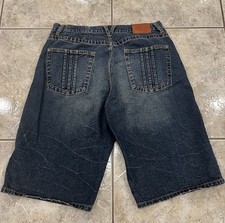 Vintage Mens 36 Sean John Y2K Baggy Jean Shorts Denim Jorts Streetwear Hip Hop