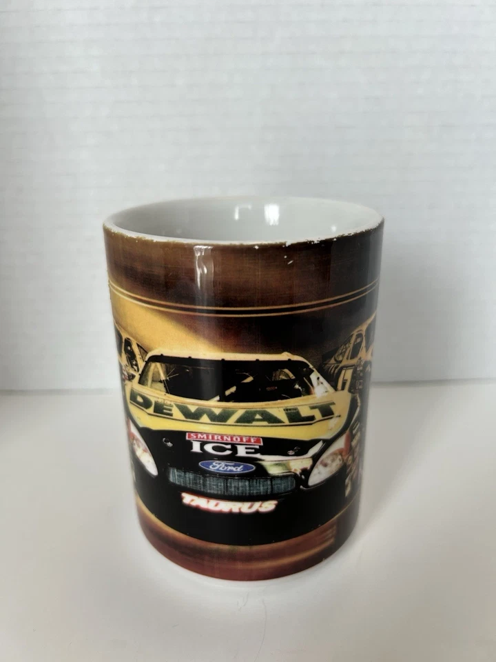Vintage MATT KENSTEH #17 Dewalt NASCAR Collector's Ceramic Mug Cup 2000's - Image 2 of 3