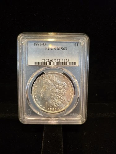 1885-O Morgan Dollar $1 MS 63 PCGS