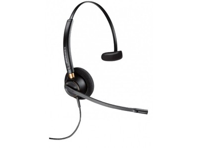 Poly Headset EncorePro HW510 Headset-On-Ear | kabelgebunden | schwarz