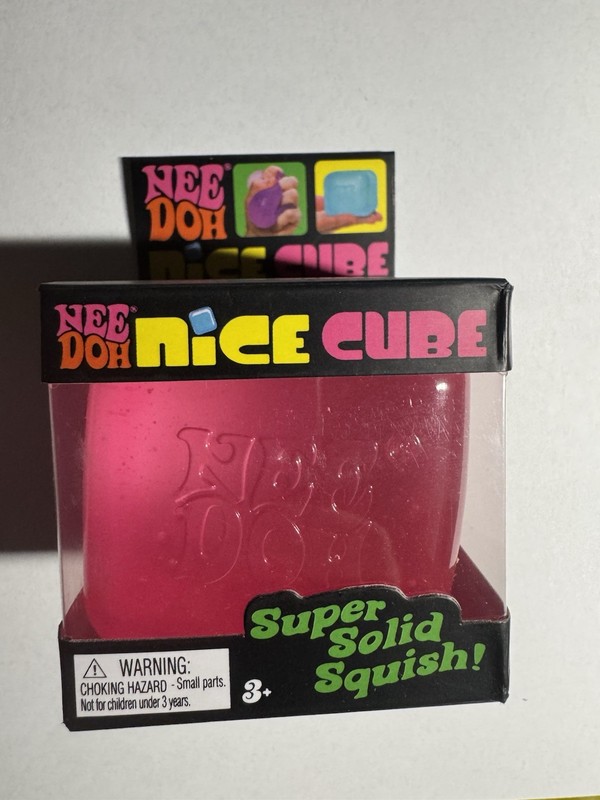 NeeDoh Nice Cube, Pink