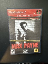 Max Payne (Sony PlayStation 2, 2001) PS2 CIB Complete Tested Working