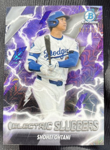 2026 Bowman Shohei Ohtani Purple Electric Sluggers mojo /250 #ES-18 DODGERS