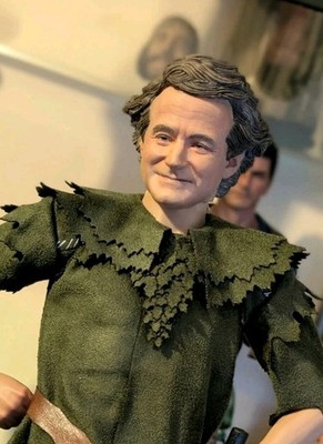 Robin Williams Hook sixth scale custom Headsculpt, Pan (not Hot Toys) unbemalt