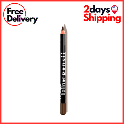 L.A. COLORS Lipliner Pencil Brown CP521 - Pigmented & Smooth Lip Liner Makeup