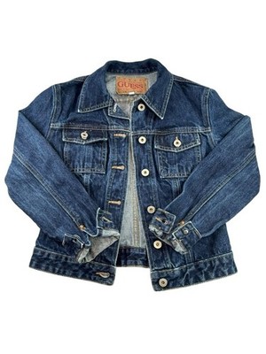 Guess Kids Denim Jean Jacket Size M