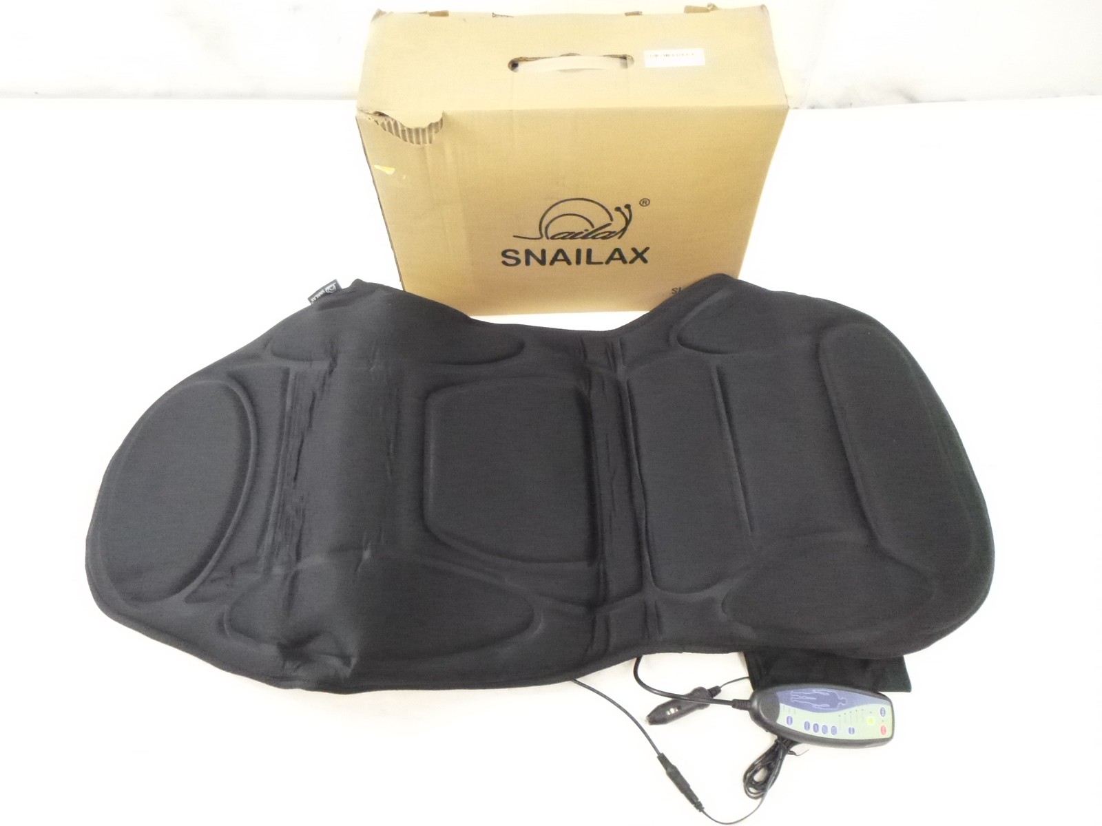 Snailax SL-262A Memory Foam Back masager with Heat 6 Vibrating Motors 2 Heat