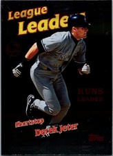 1999 Topps - League Leaders Derek Jeter #230