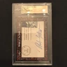 2018 Leaf Heroes of the Game Cut Signatures Bob Feller (AU)