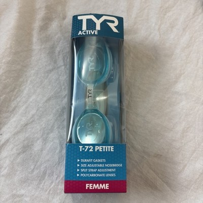 TYR LGFP Women's Femme T-72 Petite Adjustable Position Goggles Blue