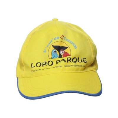Roly, Baseball-Mütze, Größe: ONE SIZE, Polyester, Gelb/Blau #BRU